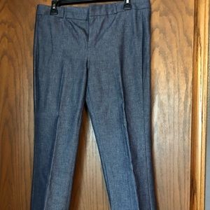 Banana republic blue Sloan pants size 8 NWOT